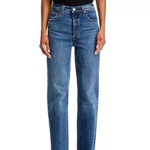 Levi’s High Rise Straight Jeans